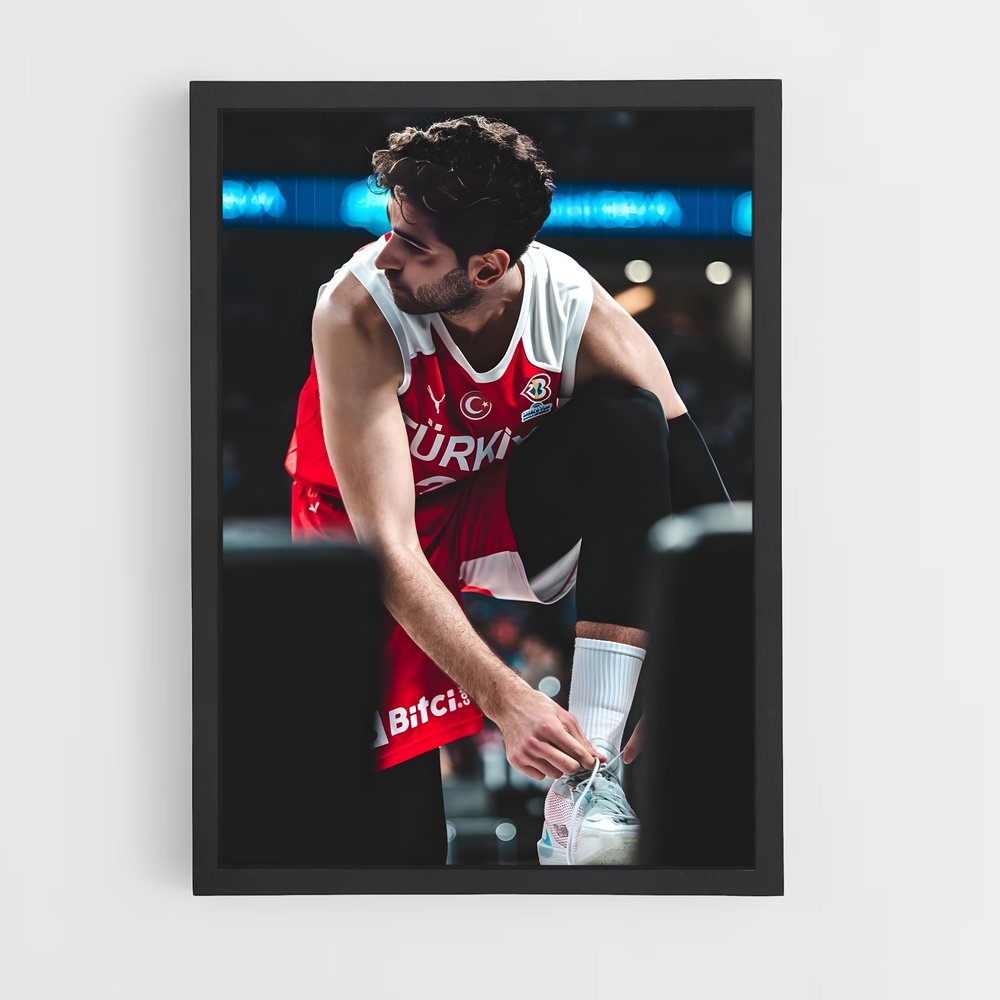 Poster L'Art de la Performance – affiche Basketball (vue 2)